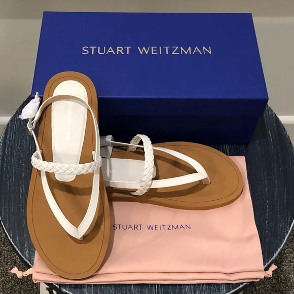 Stuart Weitzman Braided Sandals